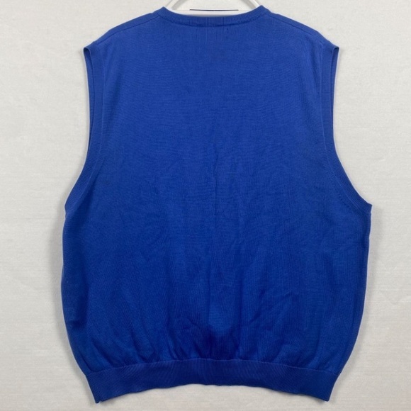 OXFORD Golf Maywood Edition Royal Blue Shirt Sweater Vest Pre-Owned Men’s XL - Picture 6 of 8